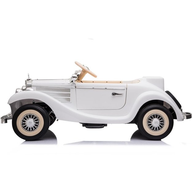 Electric Ride On Car Mercedes 540K White