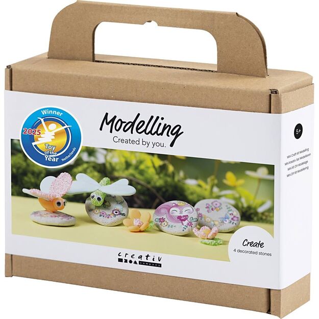 Creativ rankdarbių rinkinys, Mano unikalūs akmenukai