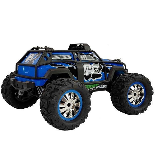 Nuotoliniu būdu valdomas ralio automobilis mėlyna 2.4G 1:18 35km/h 9