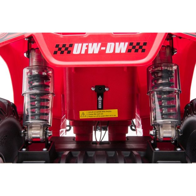 Elektrinis pasivažinėjimas keturračiu Madman JS009 Raudona 44