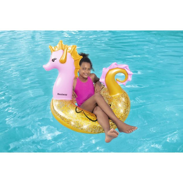 Children s Swimming Ring Seahorse 115 x 104 cm Bestway 36305
