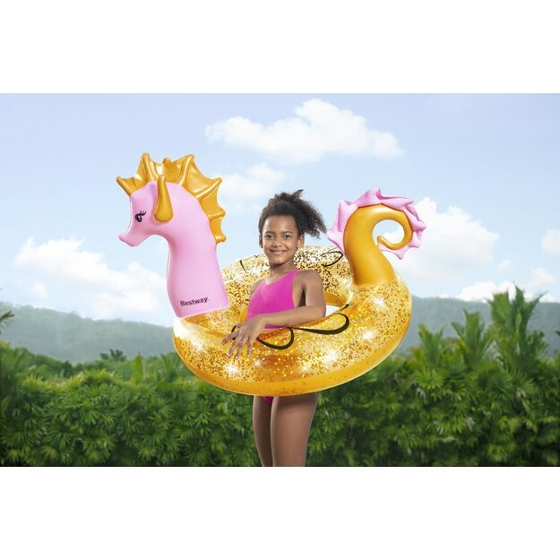 Children s Swimming Ring Seahorse 115 x 104 cm Bestway 36305