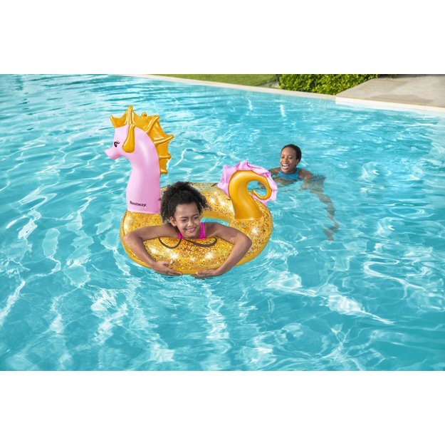 Children s Swimming Ring Seahorse 115 x 104 cm Bestway 36305