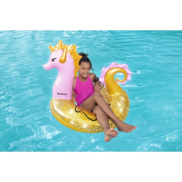 Children s Swimming Ring Seahorse 115 x 104 cm Bestway 36305