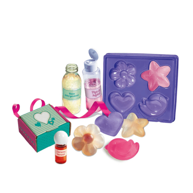 Science & Play Soap Workshop Set Polish Language Clementoni 50888