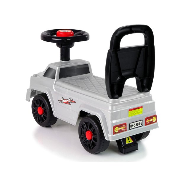 "Car Rider" QX-5500- 2 ragų atlošas sidabrinės spalvos 6