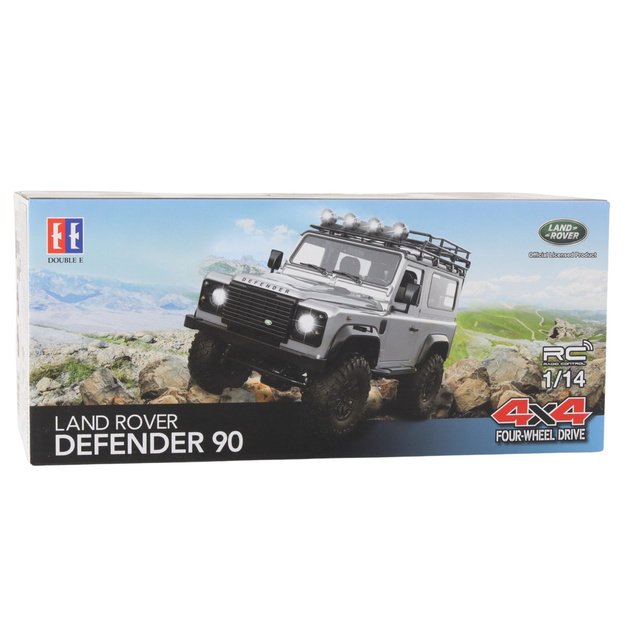 Remote Controlled Off-Road Vehicle RC Land Rover Defender 90 Red 1:14 3