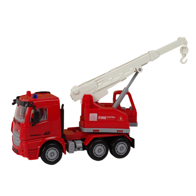 Ugniagesių rinkinys Kranas Kelio ženklai Ugniagesys gelbėtojas 3
