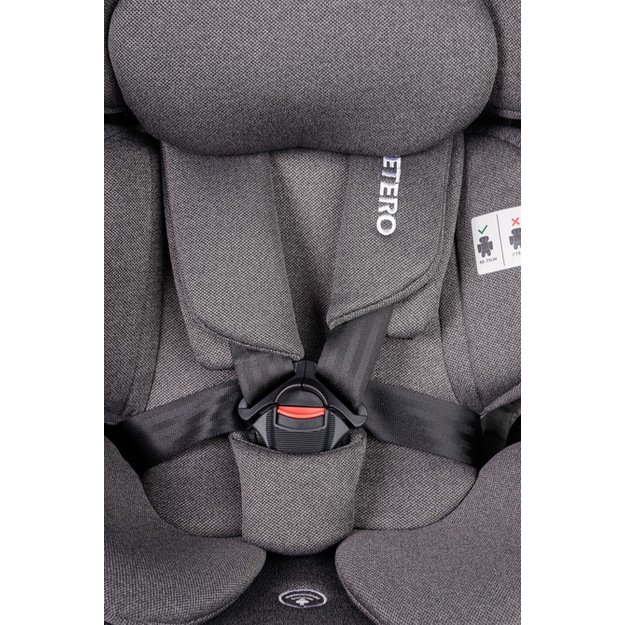 CAR SEAT MUNDI I-SIZE GREY (40-150) 4
