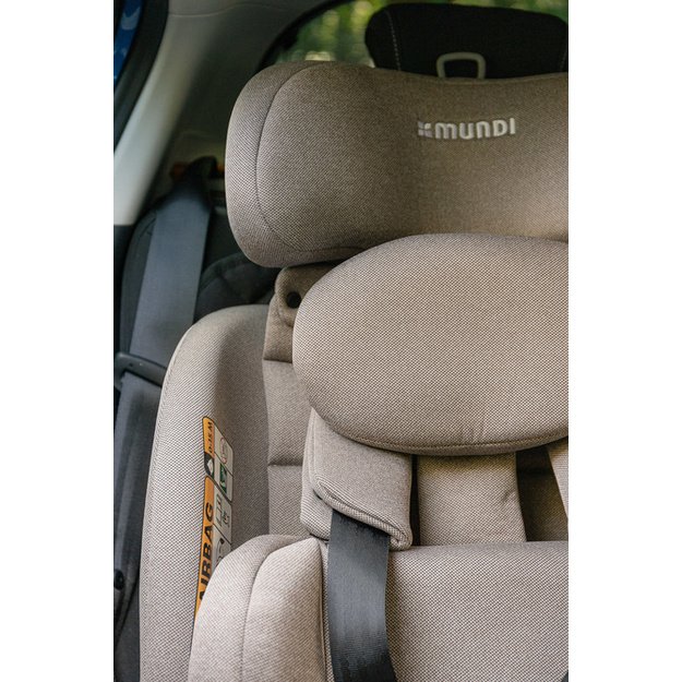 CAR SEAT MUNDI I-SIZE GREY (40-150)