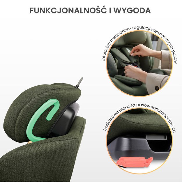 CAR SEAT MUNDI I-SIZE GREY (40-150)