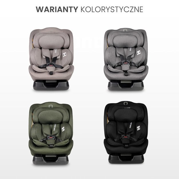 CAR SEAT MUNDI I-SIZE GREY (40-150)