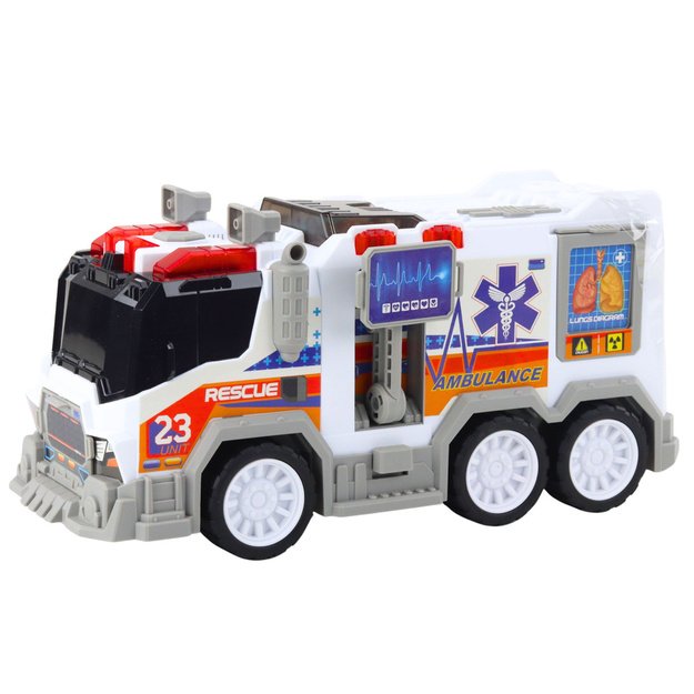 Ambulance City Ambulance Medical Vehicle Drive Lights Sounds 1