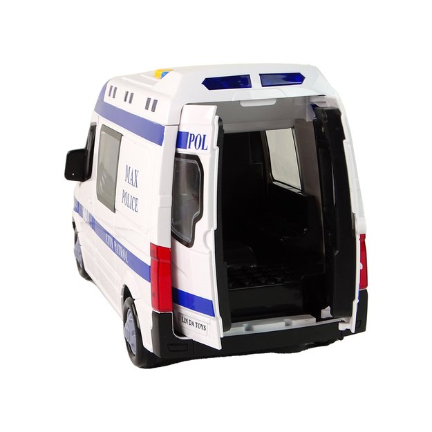Policijos automobilis Policijos automobilis važiuoti trinties garsai Šviesa 7