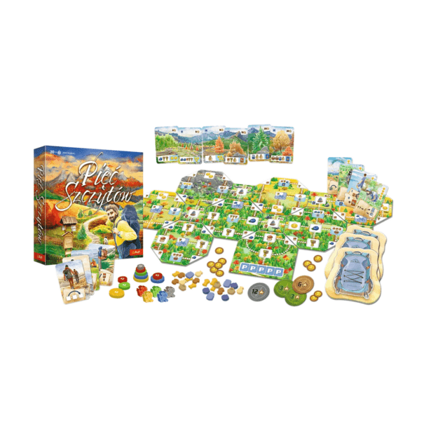Family Game Five Summits: Mountain Adventures Trefl 02517 2