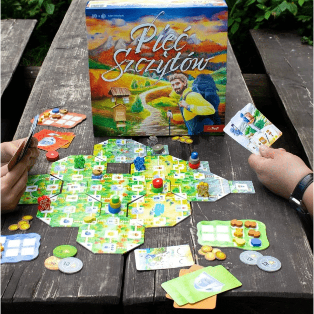 Family Game Five Summits: Mountain Adventures Trefl 02517 5