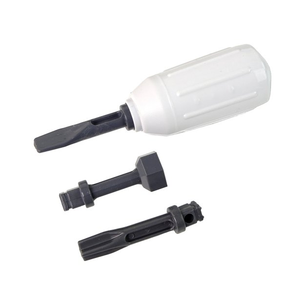 Šluotelė atsukamiems ir susukamiems priedams atsukti Žalia 8