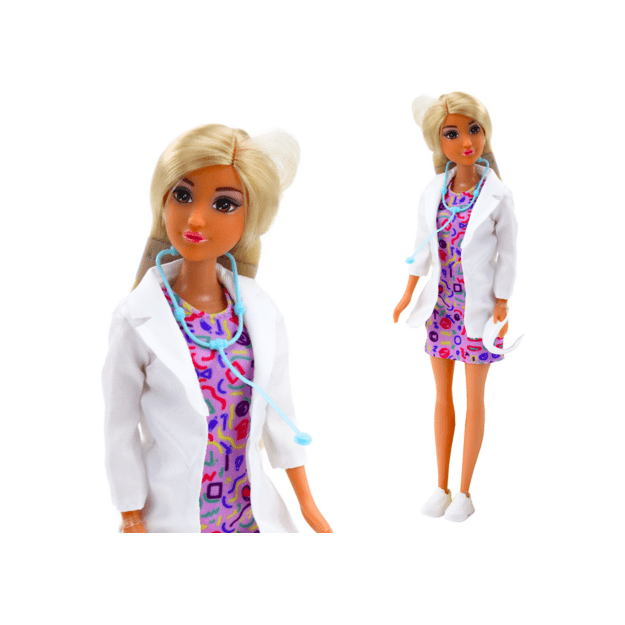 Anlily 4in1 lėlė Gydytojas Kirpėjas Virėjas Gyvūnai Drabužiai Priedai 4