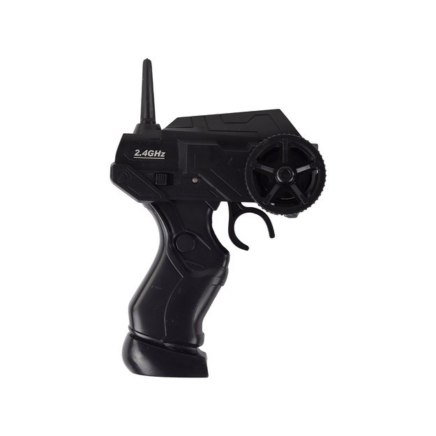 Nuotoliniu būdu valdomas sportinis automobilis R/C 1:24 pilkos spalvos keičiamais ratais 8