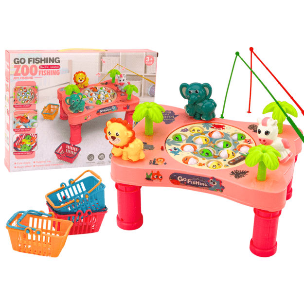 Žvejybos arkadinis žaidimas Pink Table