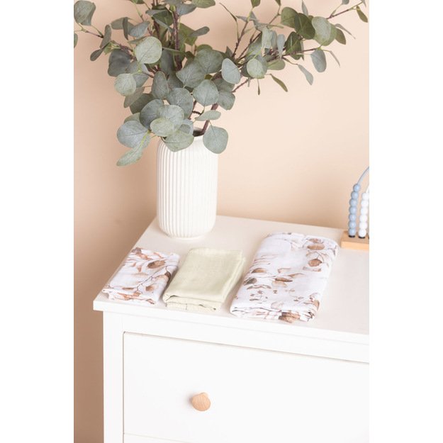 3 dalių muslino vystyklų rinkinys  EG-0101 4