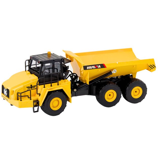 Huina Remote Controlled RC Dumper Truck 1553 Yellow 1:16 1