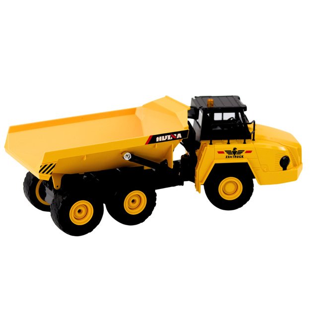 Huina Remote Controlled RC Dumper Truck 1553 Yellow 1:16 2