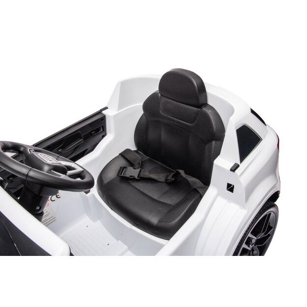 Audi Q7 akumuliatorinis automobilis, baltas 29