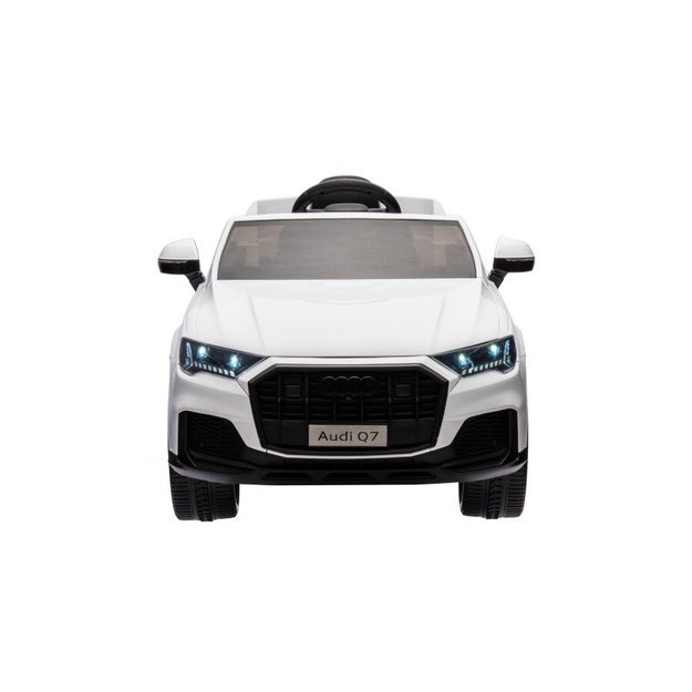 Audi Q7 akumuliatorinis automobilis, baltas 1