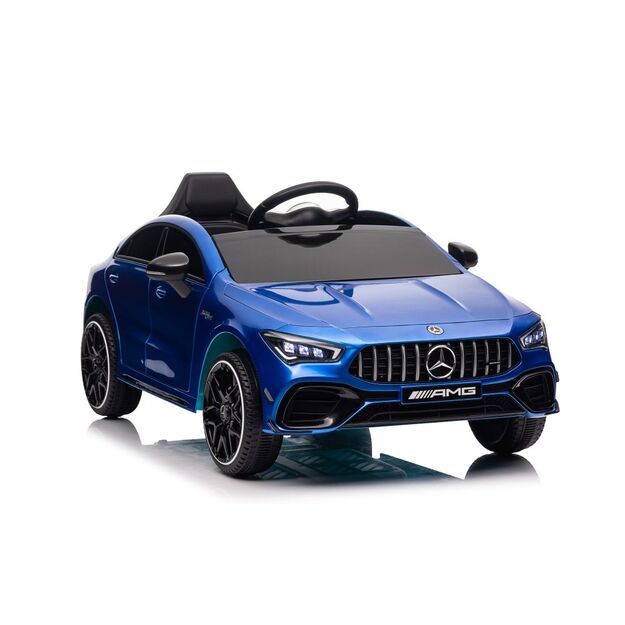 Akumuliatoriumi varomas automobilis Mercedes CLA 45s AMG Blue Painted 4x4
