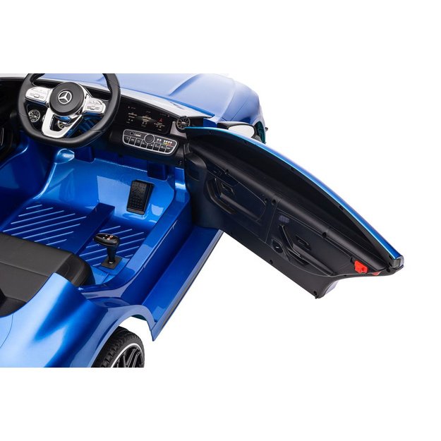 Akumuliatoriumi varomas automobilis Mercedes CLA 45s AMG Blue Painted 4x4 38