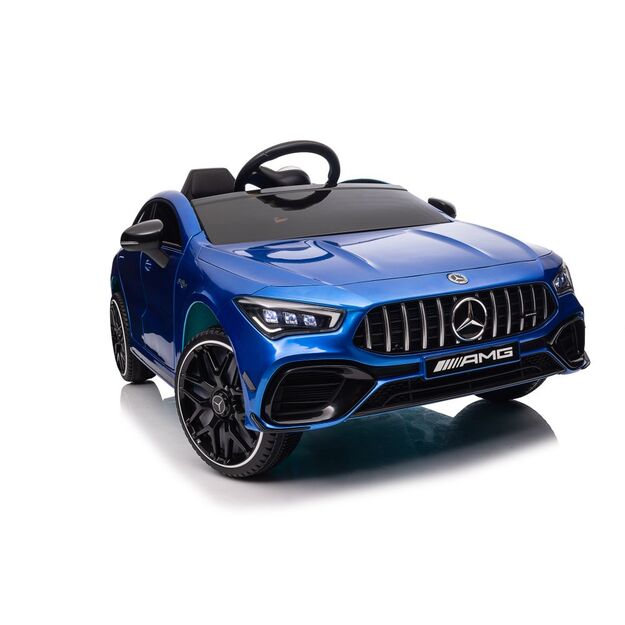 Akumuliatoriumi varomas automobilis Mercedes CLA 45s AMG Blue Painted 4x4 25