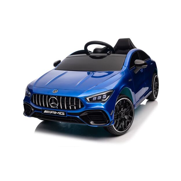 Akumuliatoriumi varomas automobilis Mercedes CLA 45s AMG Blue Painted 4x4 24