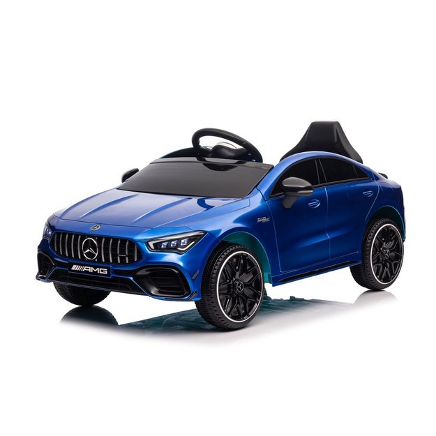 Akumuliatoriumi varomas automobilis Mercedes CLA 45s AMG Blue Painted 4x4 2