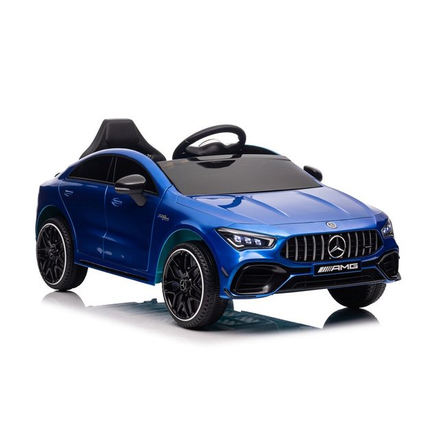 Akumuliatoriumi varomas automobilis Mercedes CLA 45s AMG Blue Painted 4x4 6