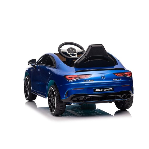 Akumuliatoriumi varomas automobilis Mercedes CLA 45s AMG Blue Painted 4x4 4