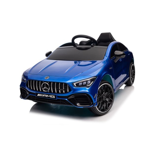 Akumuliatoriumi varomas automobilis Mercedes CLA 45s AMG Blue Painted 4x4 7