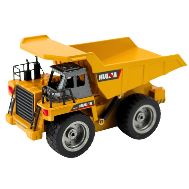 Huina Remote Controlled RC Dumper Truck Yellow 9-CH 1:18 1