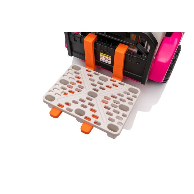 Akumuliatorinis šakinis krautuvas XMX638 Pink 20