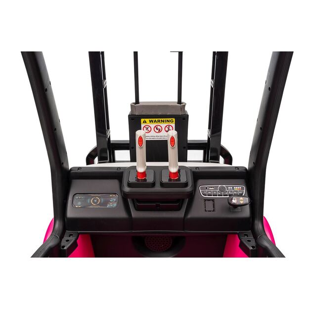 Akumuliatorinis šakinis krautuvas XMX638 Pink 11