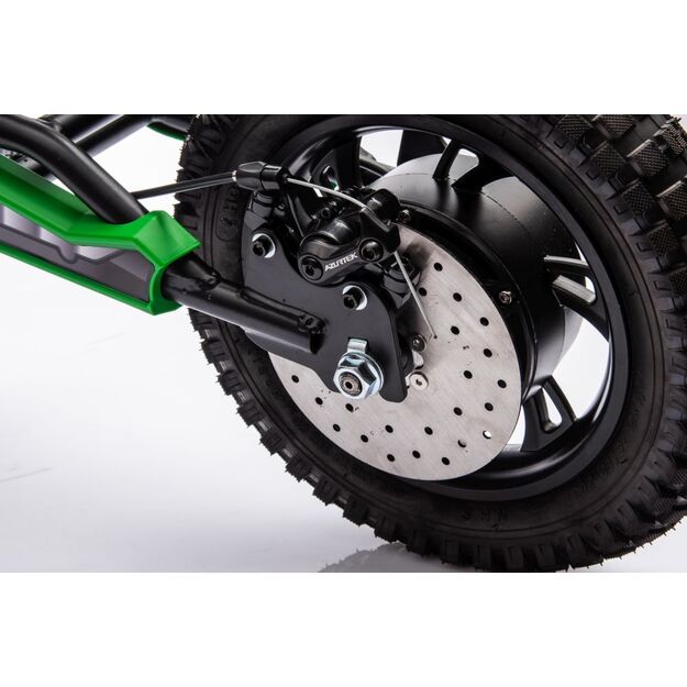 Akumuliatorinis motokroso dviratis A9901 Green 22