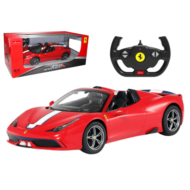 RC automobilis Rastar 1:14 Laferrari Aperta Red Cabrio