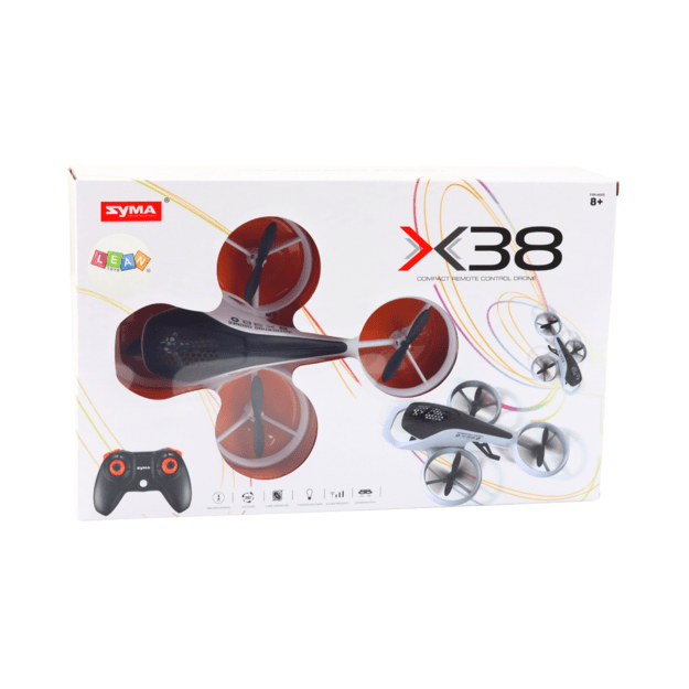 Remote Controlled RC Drone X38 SYMA White