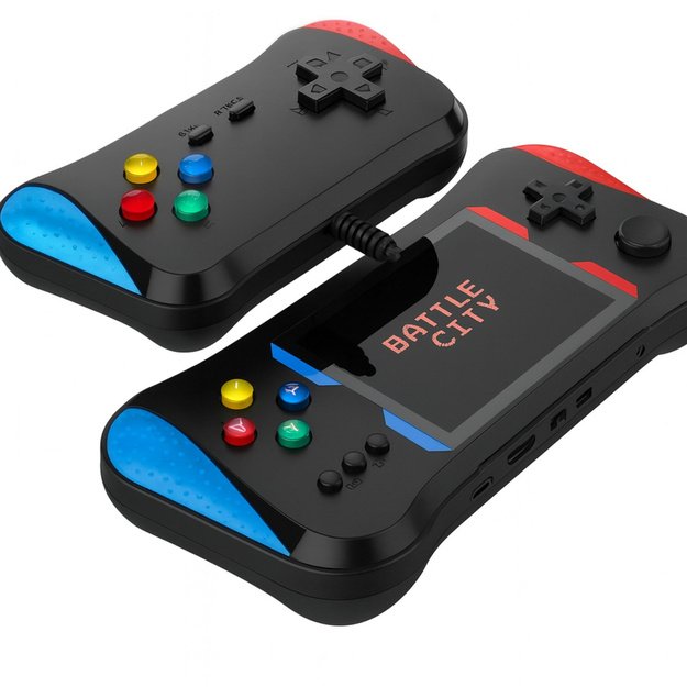 X7M Portable Electronic Console 500 Games Two-Player Mode 3.5 Inch 2