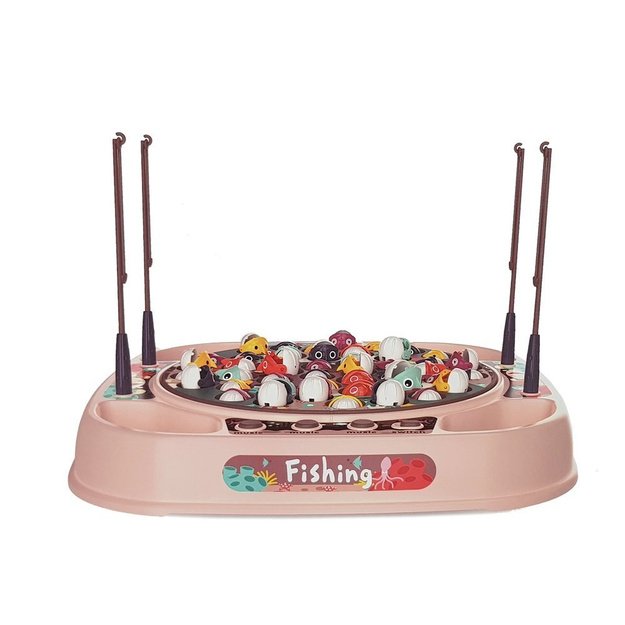 Žuvų gaudymo rinkinys Arkadinis žaidimas Pink 2