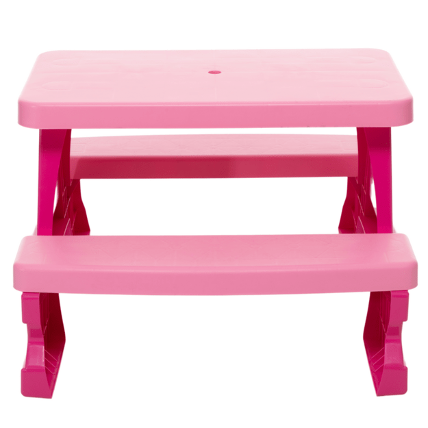 Dorex Pink Children s Garden Table and Bench Set