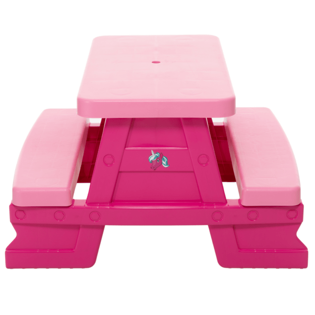 Dorex Pink Children s Garden Table and Bench Set