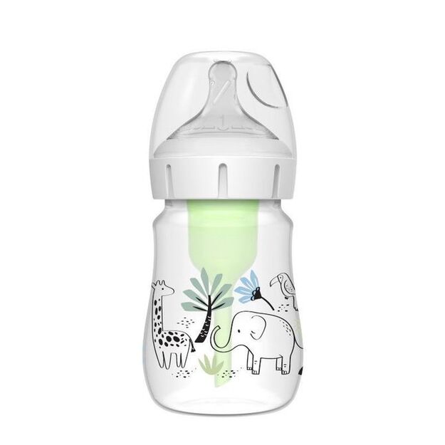 WB51008 WIDE NECK BOTTLE 150ML OPTIONS PLUS JUNGLE