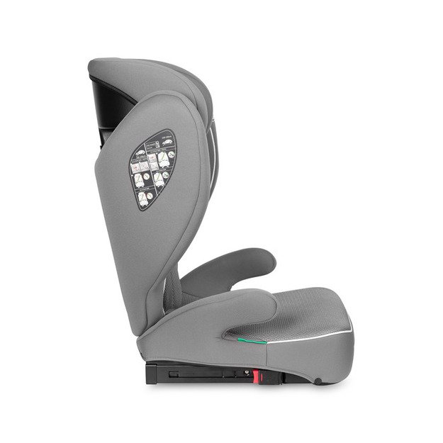 CAR SEAT BREEZY FIX GREY (100-150cm) 7