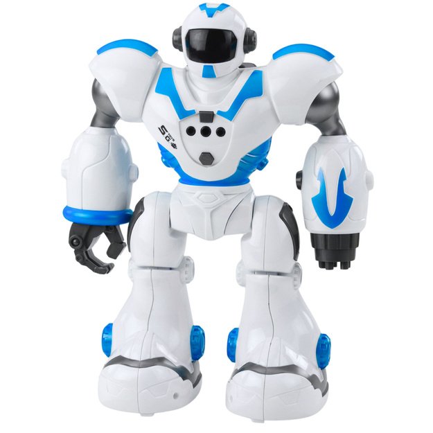 Interactive Remote Controlled Robot RC 16 Functions Lights Sounds Blue 1